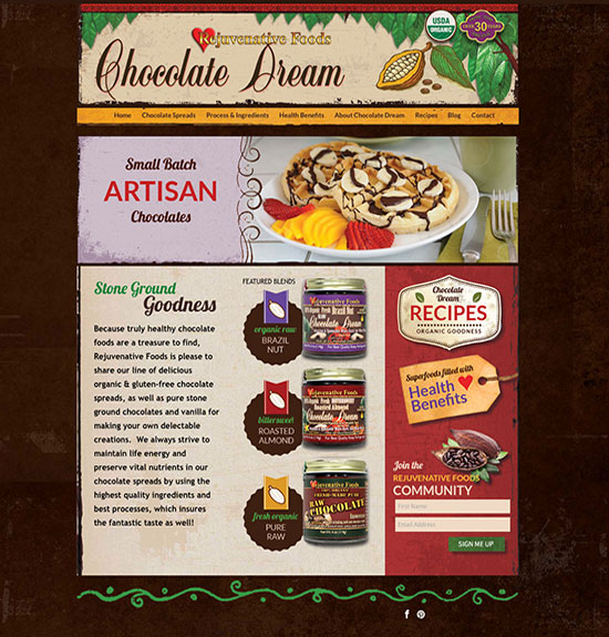 Chocolate Dream, Stone Ground, Organic Raw and Roasted Chocolates